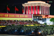 Impressive images of second full-dress joint rehearsal at Ba Dinh Square
